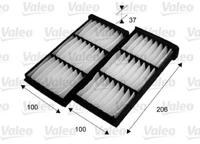 Filtro, aire del interior VALEO 715545