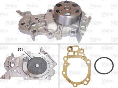 Bomba de agua, refrigeración del motor VALEO 506968