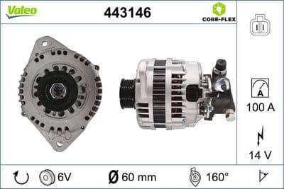 Alternador VALEO 443146