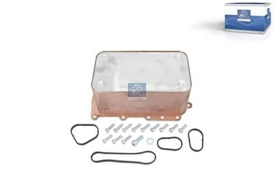 Radiador de aceite, aceite de motor DT Spare Parts 5.45002