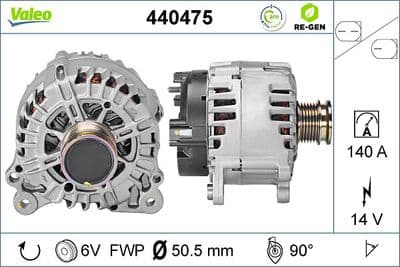 Alternador VALEO 440475