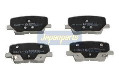 Juego de balatas de freno JAPANPARTS PP-S03AF