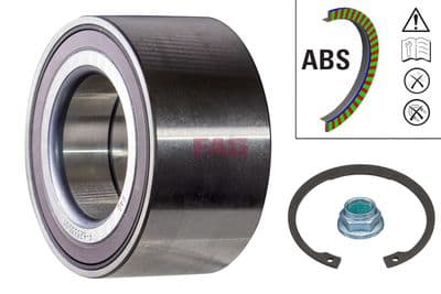 Juego de balero de rueda Schaeffler FAG 713 6793 10