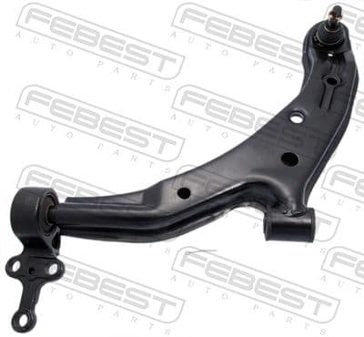 Brazo oscilante, suspensión de ruedas FEBEST 0224-B10RSLH
