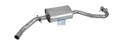 Silenciador central/posterior DT Spare Parts 12.27155