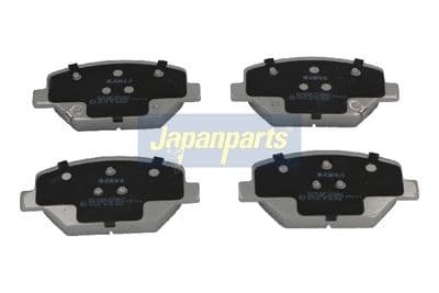 Juego de balatas de freno JAPANPARTS PA-0418AF