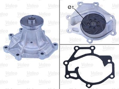 Bomba de agua, refrigeración del motor VALEO 506826