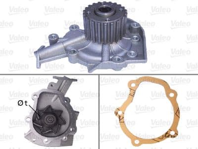 Bomba de agua, refrigeración del motor VALEO 506954