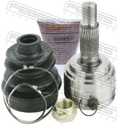 Juego de articulación, eje de transmisión FEBEST 0510-GHMT