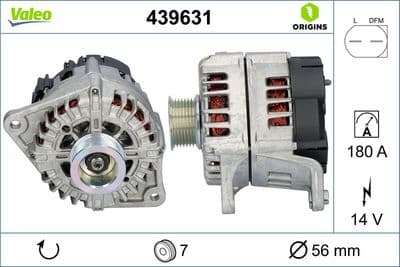 Alternador VALEO 439631