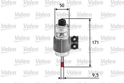 Filtro combustible VALEO 587043