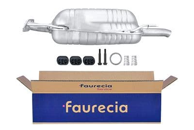 Silenciador posterior HELLA 8LD 366 031-071
