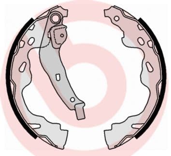 Juego de zapatas de frenos BREMBO S 83 509