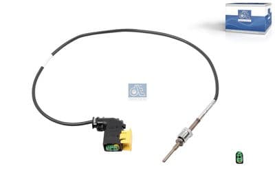 Sensor, de temperatura de gas de escape DT Spare Parts 5.44048