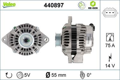 Alternador VALEO 440897