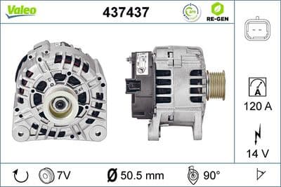 Alternador VALEO 437437