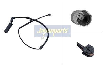 Contacto de aviso, desgaste de balatas de frenos JAPANPARTS BPW-039