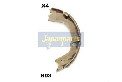 Juego de zapatas de frenos JAPANPARTS GF-S03AF