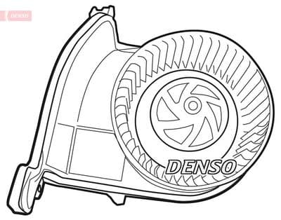 Ventilador del interior DENSO DEA23002
