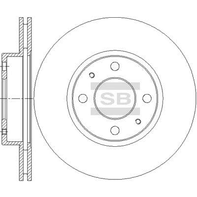 Disco de freno Hi-Q SD4262