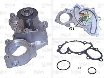Bomba de agua, refrigeración del motor VALEO 506543