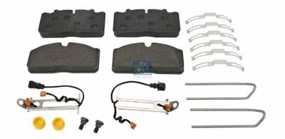 Juego de balatas de freno DT Spare Parts 6.95100