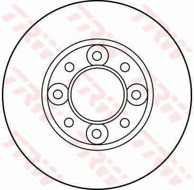 Disco de freno TRW DF1308