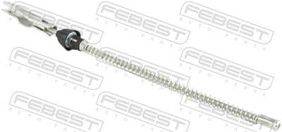 Cable de accionamiento, freno de estacionamiento FEBEST 21100-CR1R