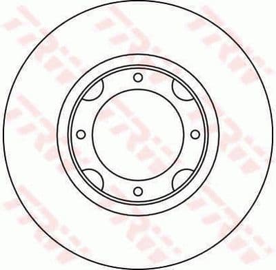Disco de freno TRW DF1909