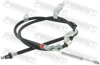 Cable de accionamiento, freno de estacionamiento FEBEST 0299-T31PCLH