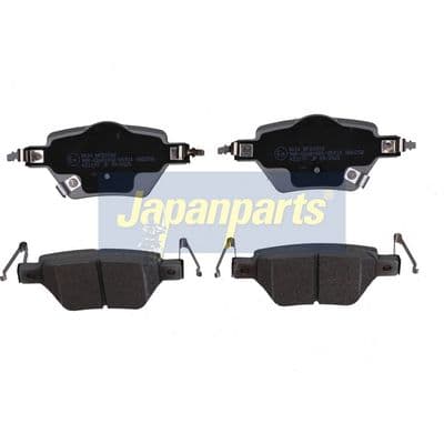 Juego de balatas de freno JAPANPARTS PP-0034AF