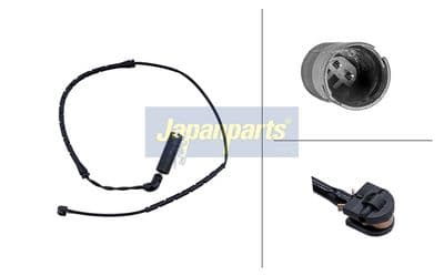 Contacto de aviso, desgaste de balatas de frenos JAPANPARTS BPW-071