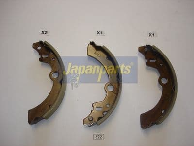 Juego de zapatas de frenos JAPANPARTS GF-822AF