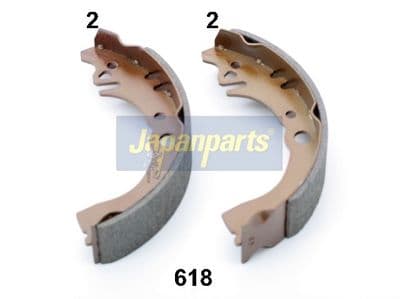 Juego de zapatas de frenos JAPANPARTS GF-618AF