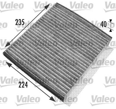 Filtro, aire del interior VALEO 698778
