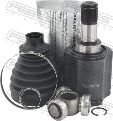 Juego de articulación, eje de transmisión FEBEST 1511-T19FL