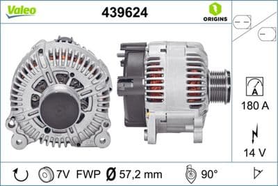 Alternador VALEO 439624