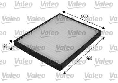 Filtro, aire del interior VALEO 698707
