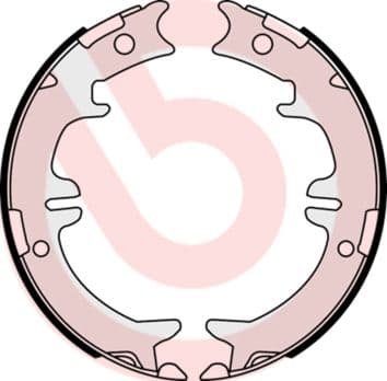 Juego de zapatas de frenos, freno de mano BREMBO S 83 542