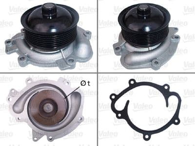 Bomba de agua, refrigeración del motor VALEO 506980