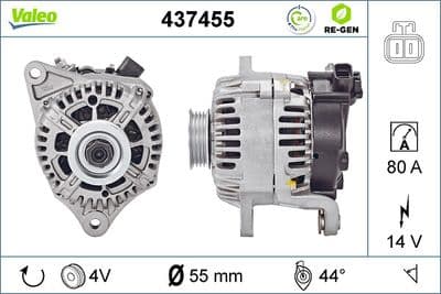 Alternador VALEO 437455