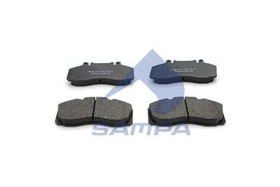 Juego de balatas de freno SAMPA 096.604