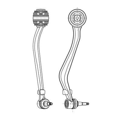Brazo oscilante, suspensión de ruedas CTR CQ1137L