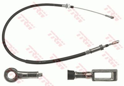 Cable de accionamiento, freno de estacionamiento TRW GCH3024