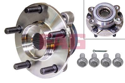 Juego de balero de rueda Schaeffler FAG 713 6139 10