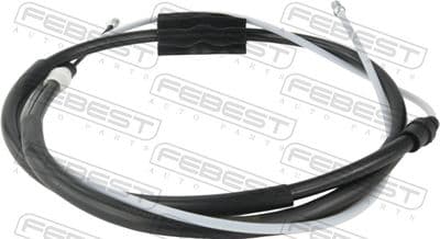 Cable de accionamiento, freno de estacionamiento FEBEST 24100-MEGII