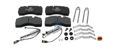 Juego de balatas de freno DT Spare Parts 5.92121