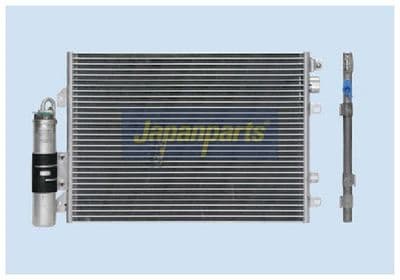 Condensador, aire acondicionado JAPANPARTS CND093044