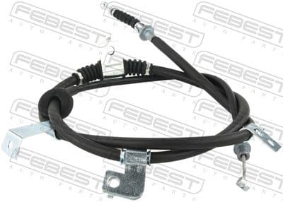 Cable de accionamiento, freno de estacionamiento FEBEST 04100-GFLH