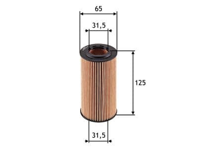 Filtro de aceite VALEO 586552